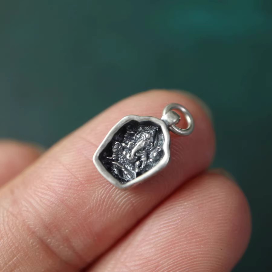 Tibetan Ganesh Bracelet Charm