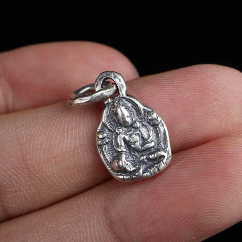Tibetan Green Tara Amulet
