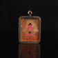 Tibetan Hand-Painted Amitabha Buddha Thangka Pendant