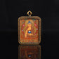Tibetan Hand-Painted Shakyamuni Thangka Pendant