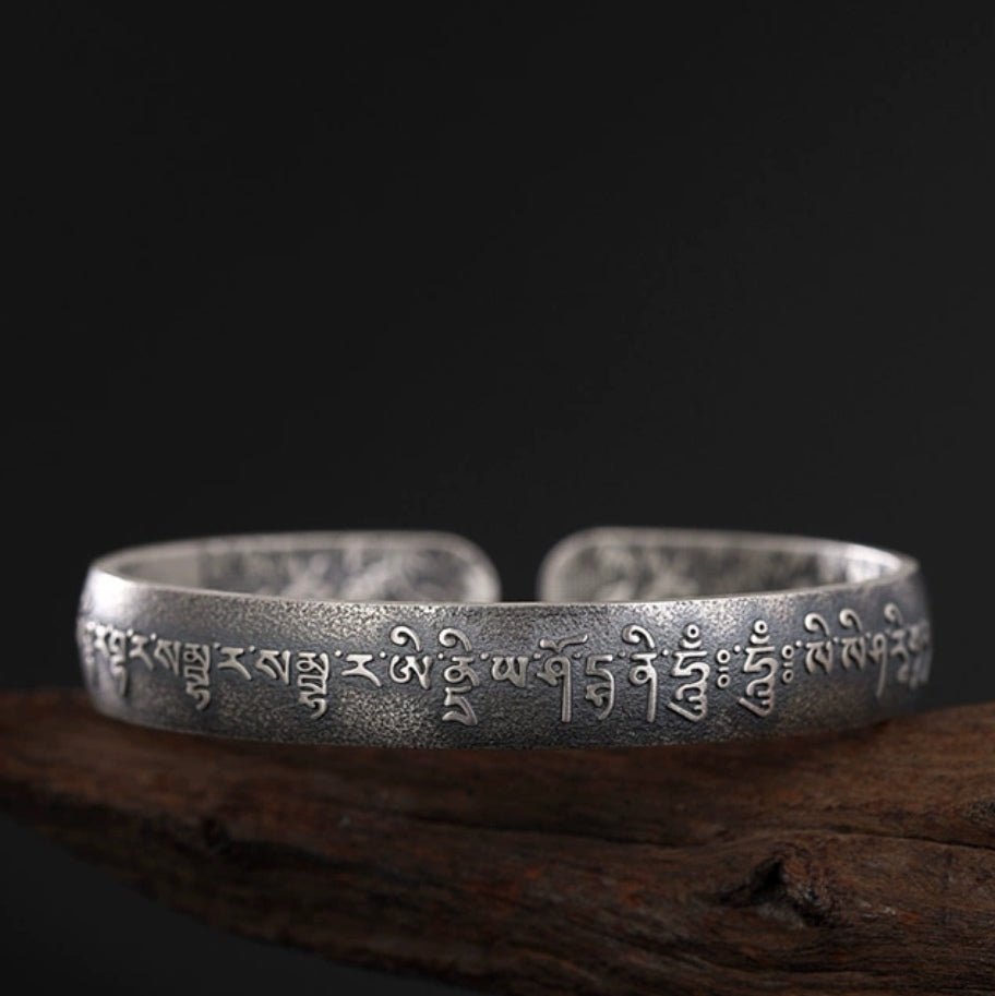 Tibetan Life Mantra Bangle