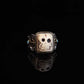 Vintage Tibetan Mammoth Ivory Skull Ring
