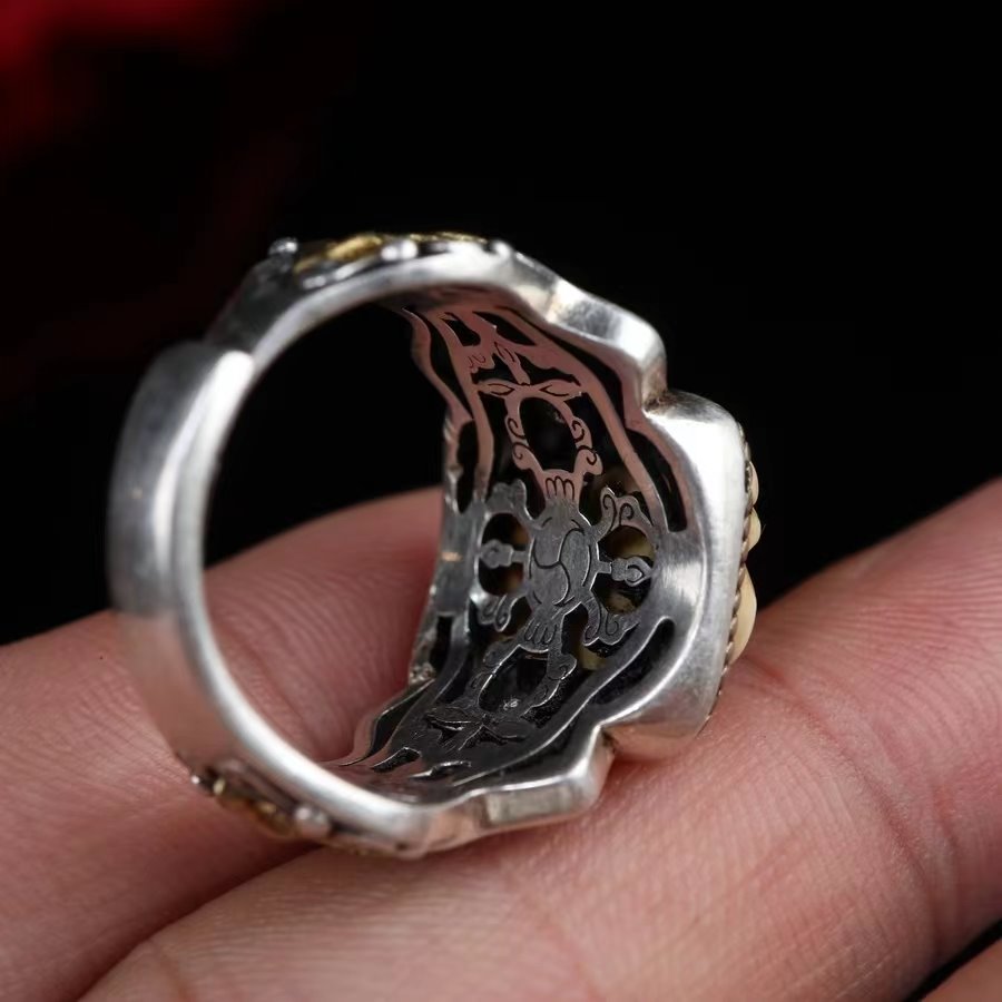 Tibetan Mammoth Tusk Ivory Ring