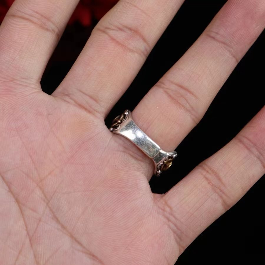 Tibetan Mammoth Tusk Ivory Ring