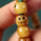 Tibetan Old Yak Bone Skull Wrist Mala