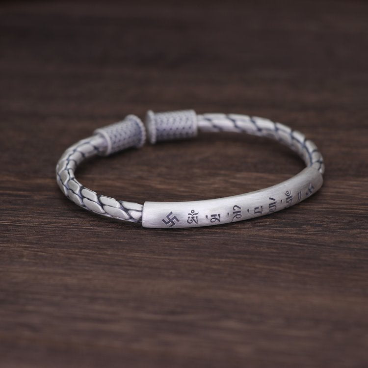 Tibetan Om Mani Padme Hum Bangle