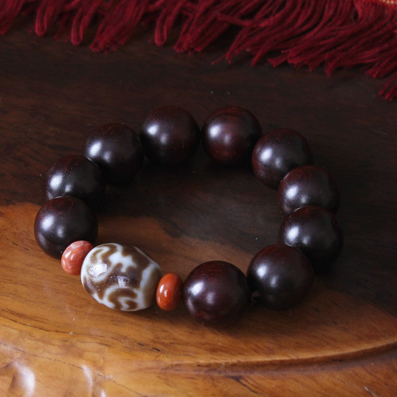 Tibetan Rosewood Mala Bracelet
