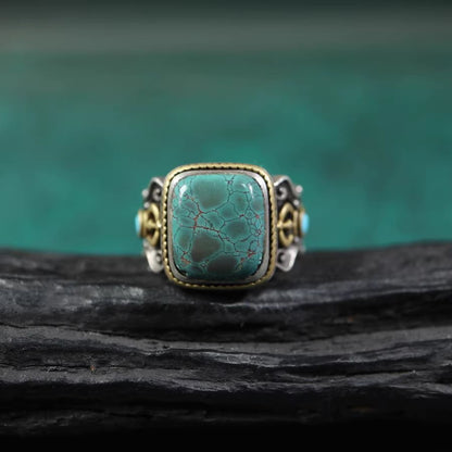 Old Tibetan Turquoise Ring