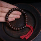 Tibetan Wrist Mala Bracelet with Tassel-Mantrapiece