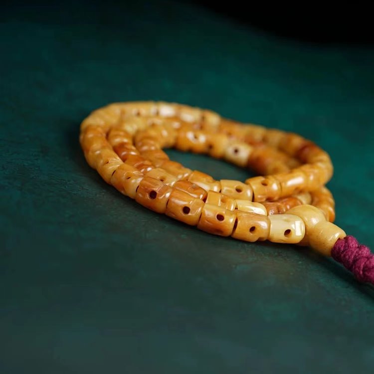 Tibetan Yak Bone Skull Beads