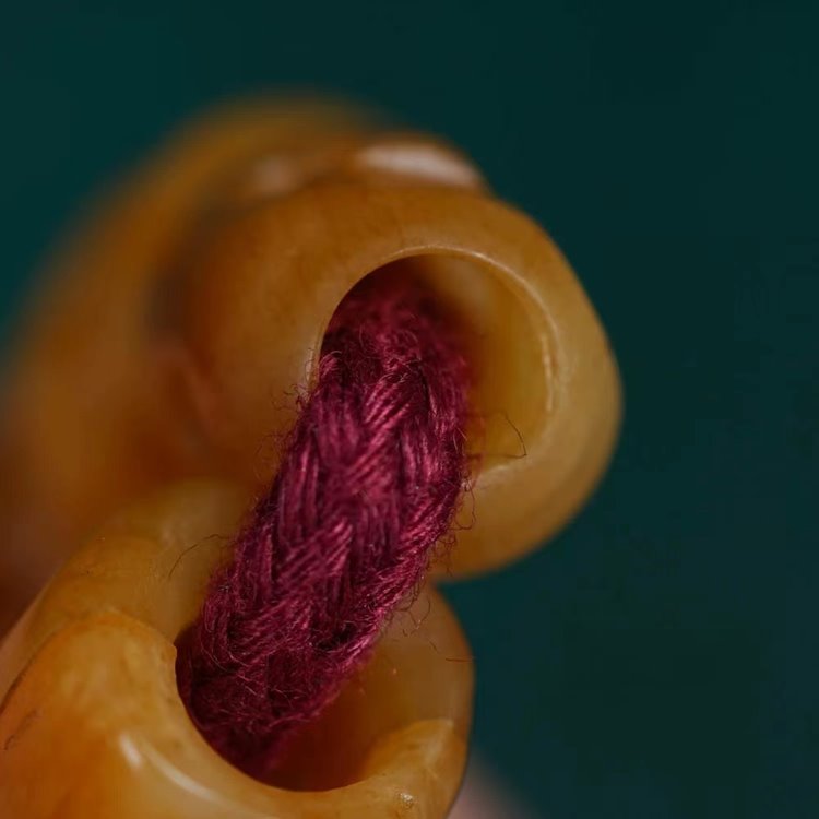Tibetan Yak Bone Skull Beads
