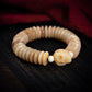 Tibetan Yak Bone Skull Bracelet