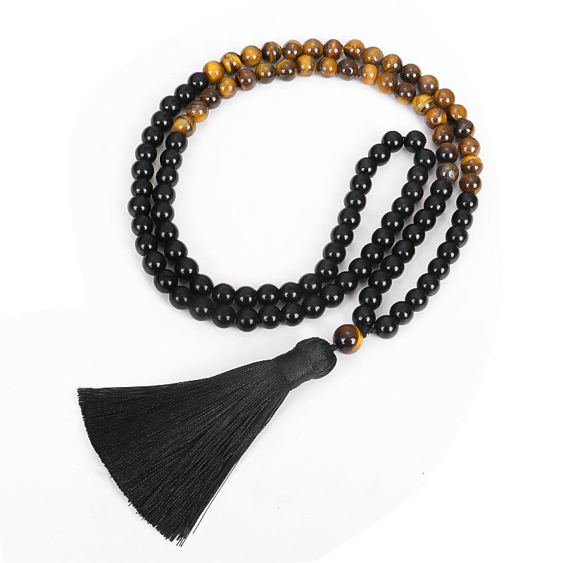 Tigers Eye Mala Beads for Meditation