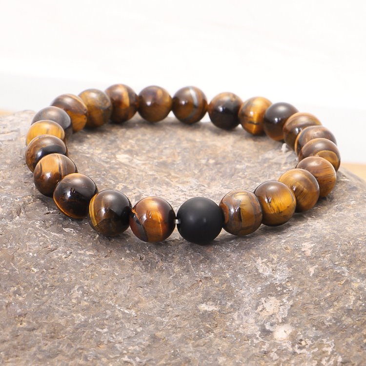 Tigers Eye Mala Necklace