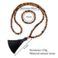 Tigers Eye Mala Necklace