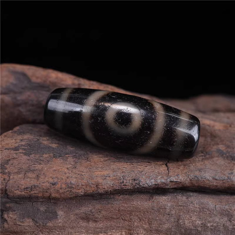 True Nature of Mind Talisman 2 Eye Dzi Bead