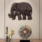 Wood Elephant Wall Art