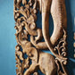 Wooden Elephant Wall Art