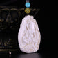 Wrathful One Ivory Acala Buddha Pendant