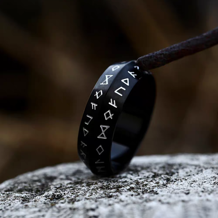 Elder Futhark Rune Ring