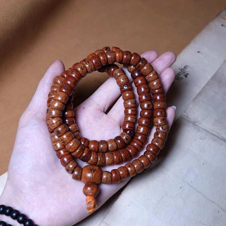 Old Tibetan Bodhi Seed Mala