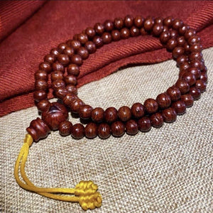 Old Tibetan Bodhi Seed Mala 8mm Seeds-Mantrapiece