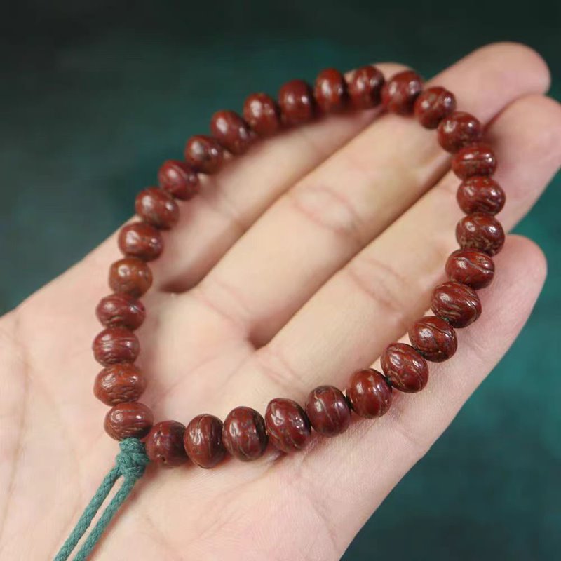 Old Tibetan Small Bodhi Seed Wrist Mala