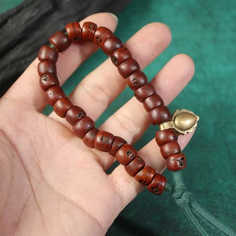 Old Tibetan Bodhi Seed Mala 8mm Seeds