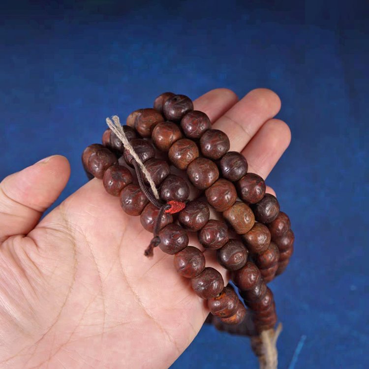 Vintage Tibetan Bodhi Seed Necklace