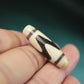 Shard of Unyielding Willpower Tiger Tooth Dzi Bead