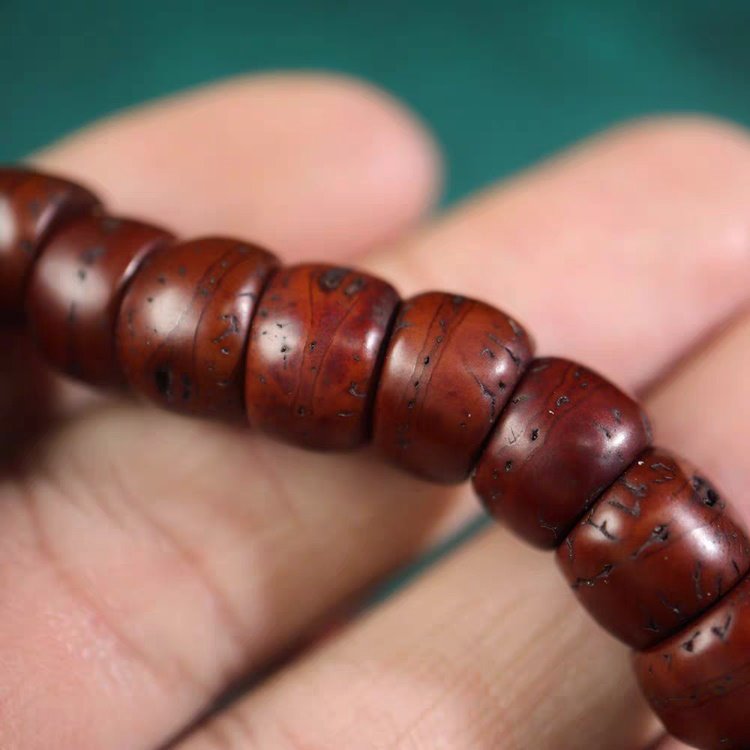 Old Tibetan Bodhi Seed Mala 8mm Seeds
