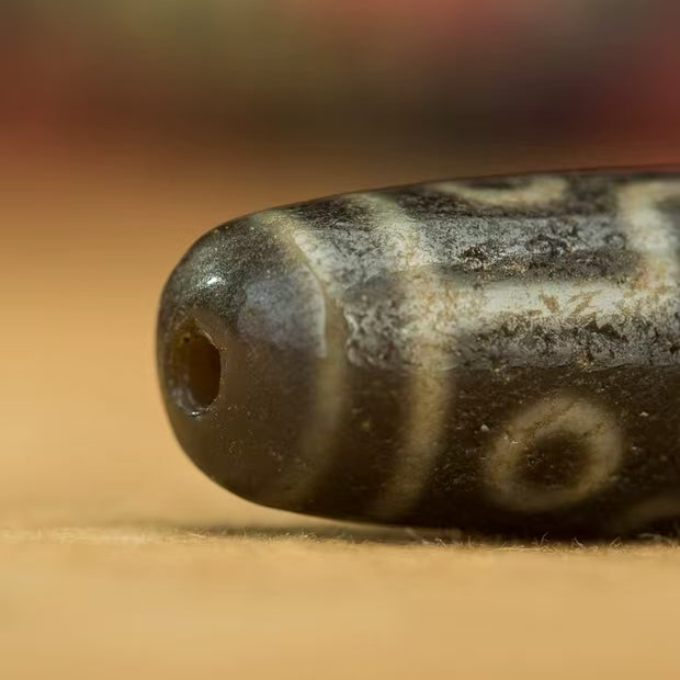 Shard of Spiritual Mastery 9 Eye Dzi Bead