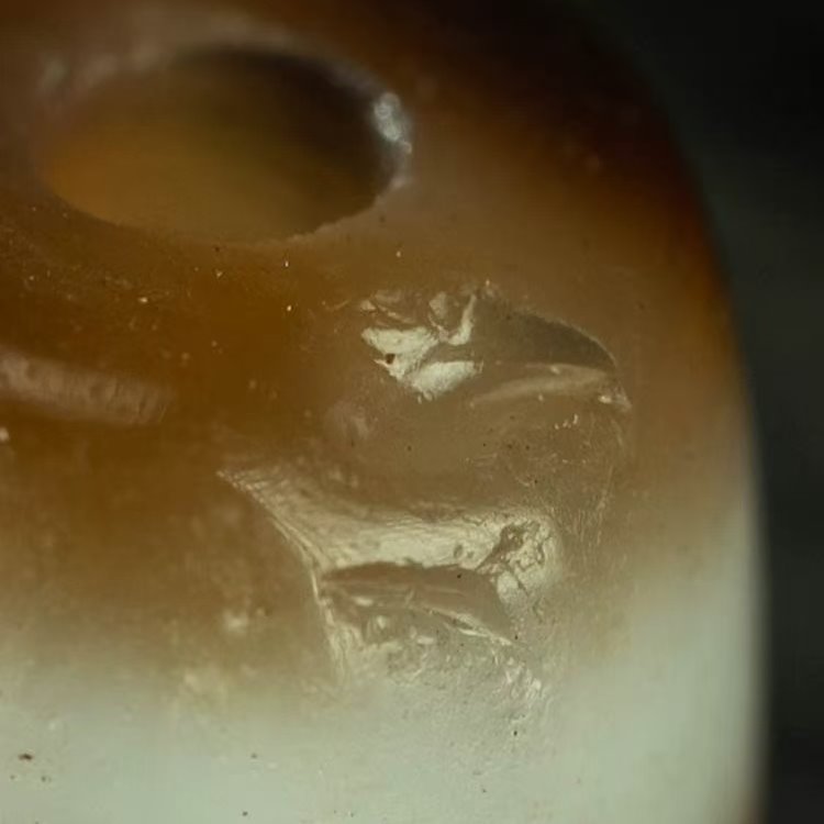 Triple Blessings 3 Eye Dzi Bead