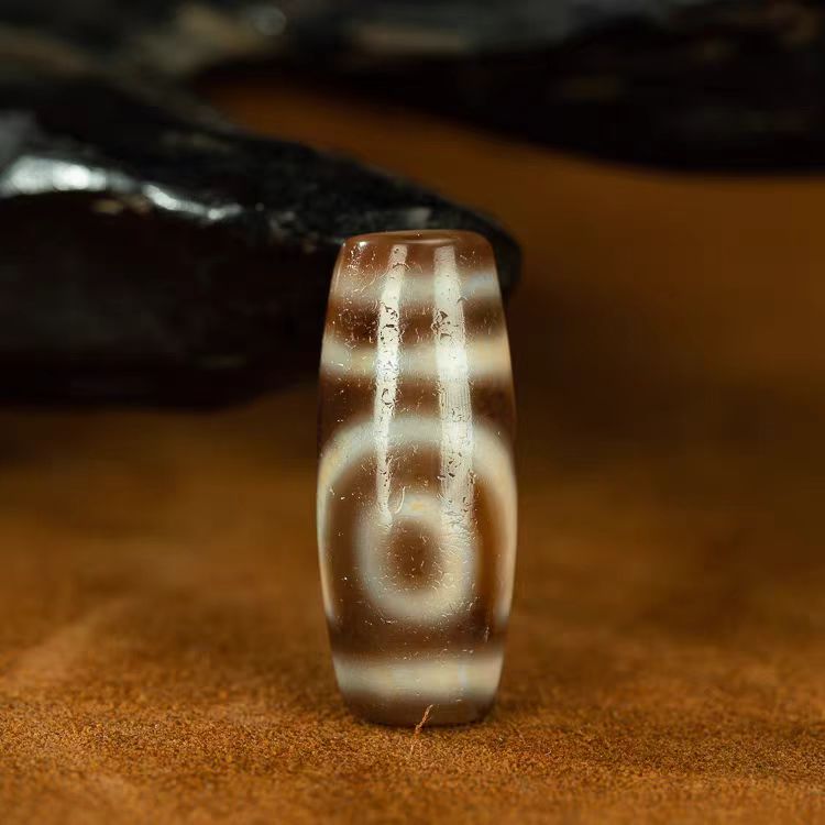 Harmonious Relationships 2 Eye Dzi Bead