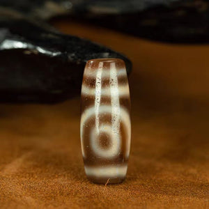 Harmonious Relationships 2 Eye Dzi Bead