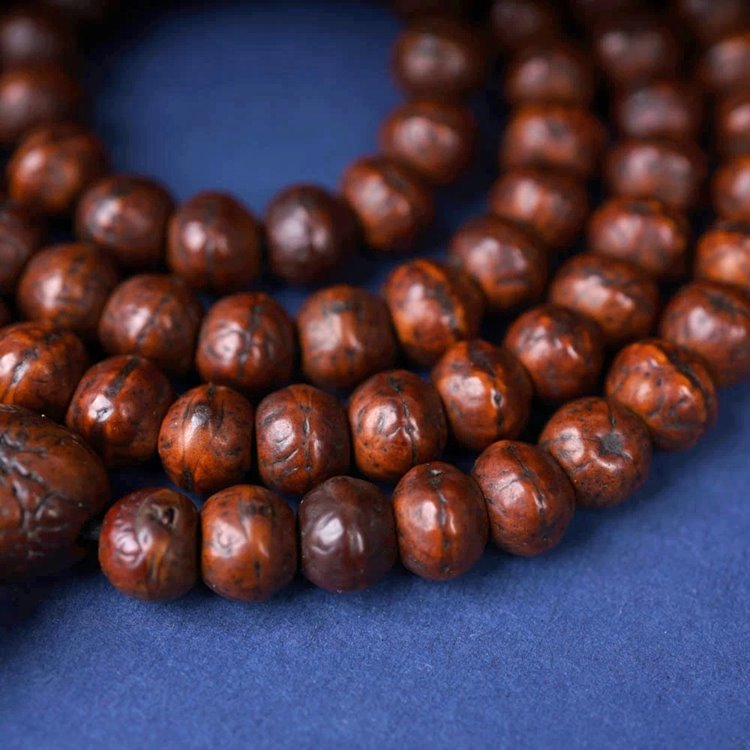 VIntage Tibetan Mala Bodhi Seed Prayer Beads
