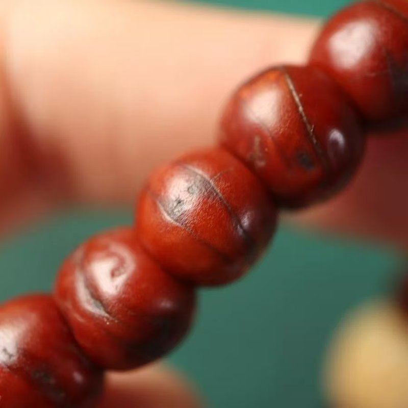 Old Tibetan Bodhi Seed Wrist Mala
