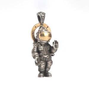 Astronaut Buddha Pendant