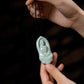 Porcelain Dhyana Mudra Buddha Pendant