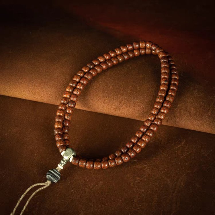 Vintage Tibetan Lotus Seed Mala
