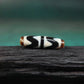 Vitality Rising Tiger Tooth Dzi Bead