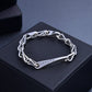 Silver Om Mani Padme Hum Bracelet