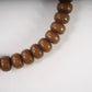 Vintage Tibetan Bodhi Root Monk Bead Bracelet