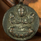 Vintage Tibetan Copper Guanyin Amulet