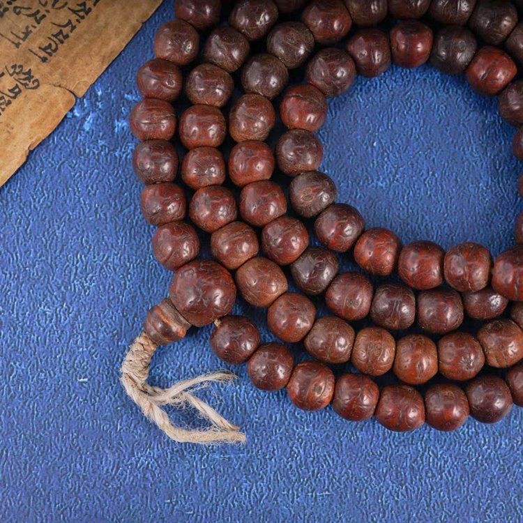Vintage Tibetan Bodhi Seed Necklace