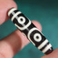 Discerning Emptiness Through Form 6 Eye Dzi Bead