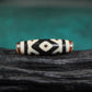 Wealth Deity Amulet 3 Eye Dzi Bead