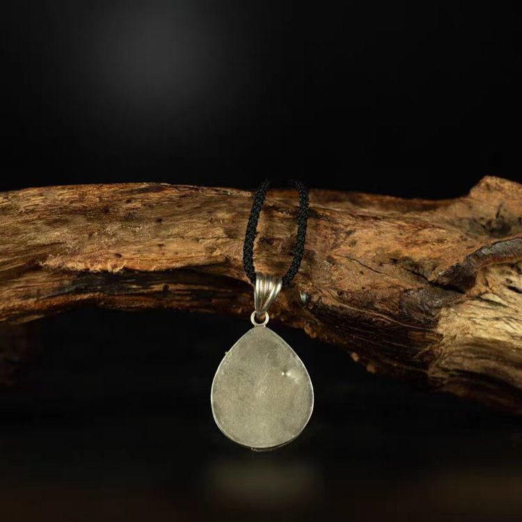 Old Tibetan Iron Gau Box Pendant