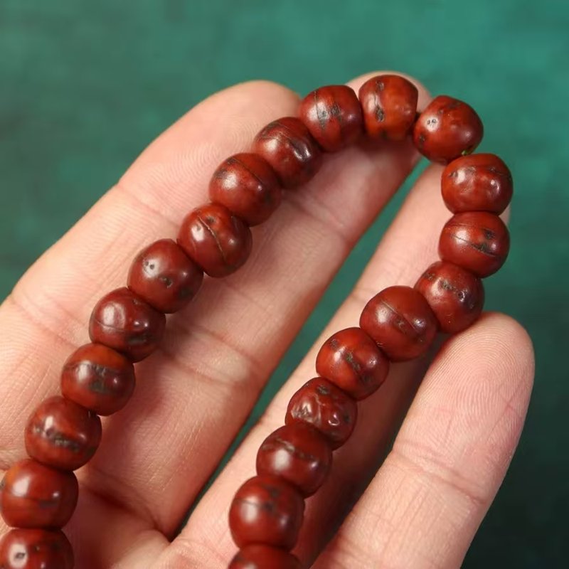 Old Tibetan Bodhi Seed Wrist Mala