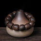 Hand Carved Agarwood Beads 12 Beads